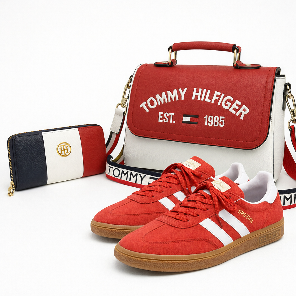 Tommy Hilfiger Çanta Cüzdan Adidas Spezial BDK-KRMZ-10015