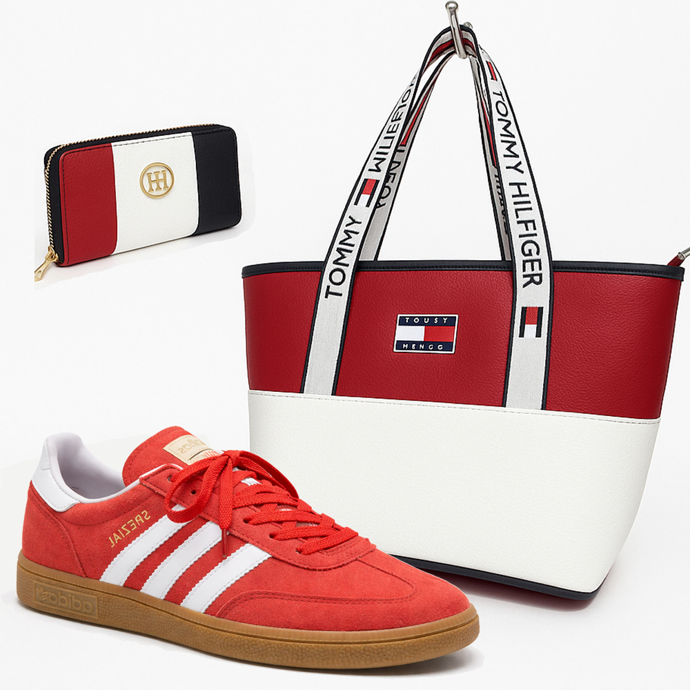 Tommy Hilfiger Çanta Cüzdan Adidas Spezial KV-KRMZ-BYZ-10029