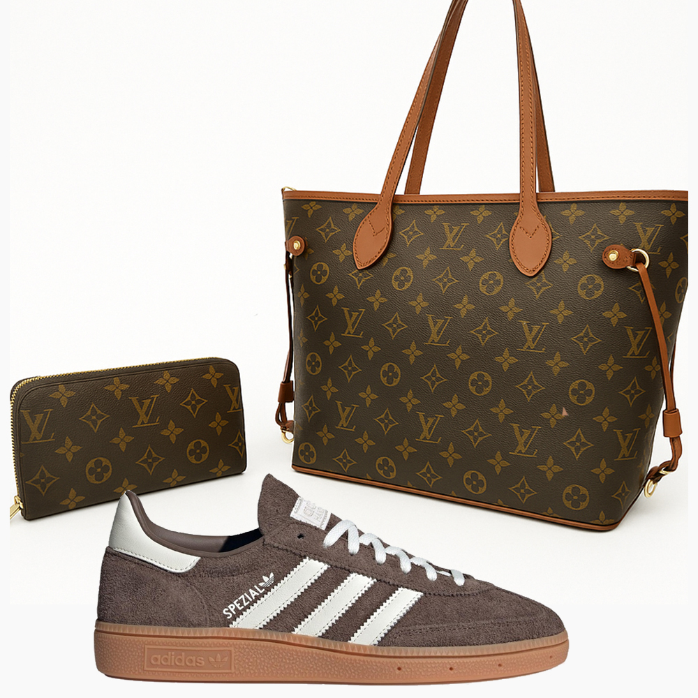 Louis Vuitton Çanta Cüzdan Adidas Spezial KV-KHV-20031