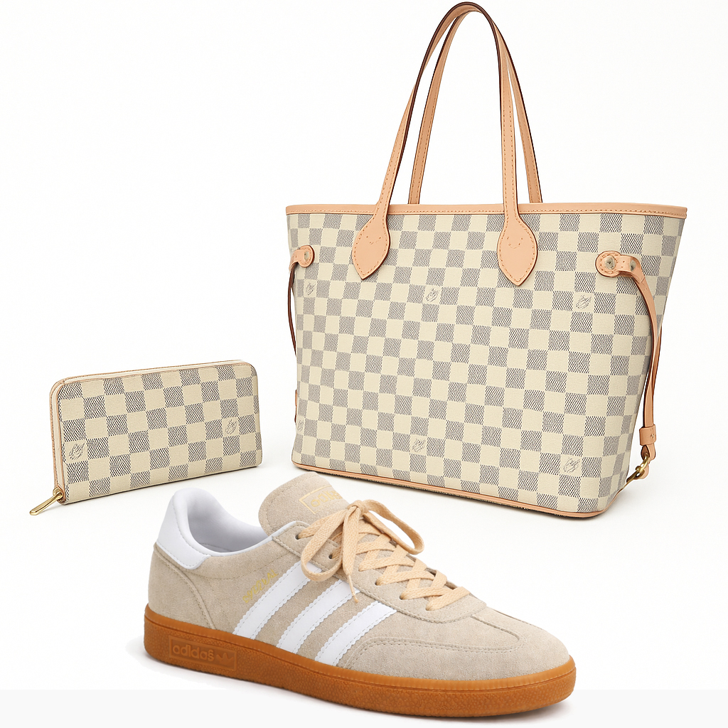 Louis Vuitton Çanta Cüzdan Adidas Spezial KV-KRM-20039